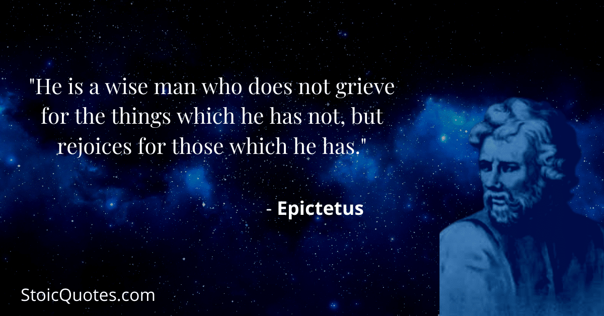 epictetus image and quote on wisdom