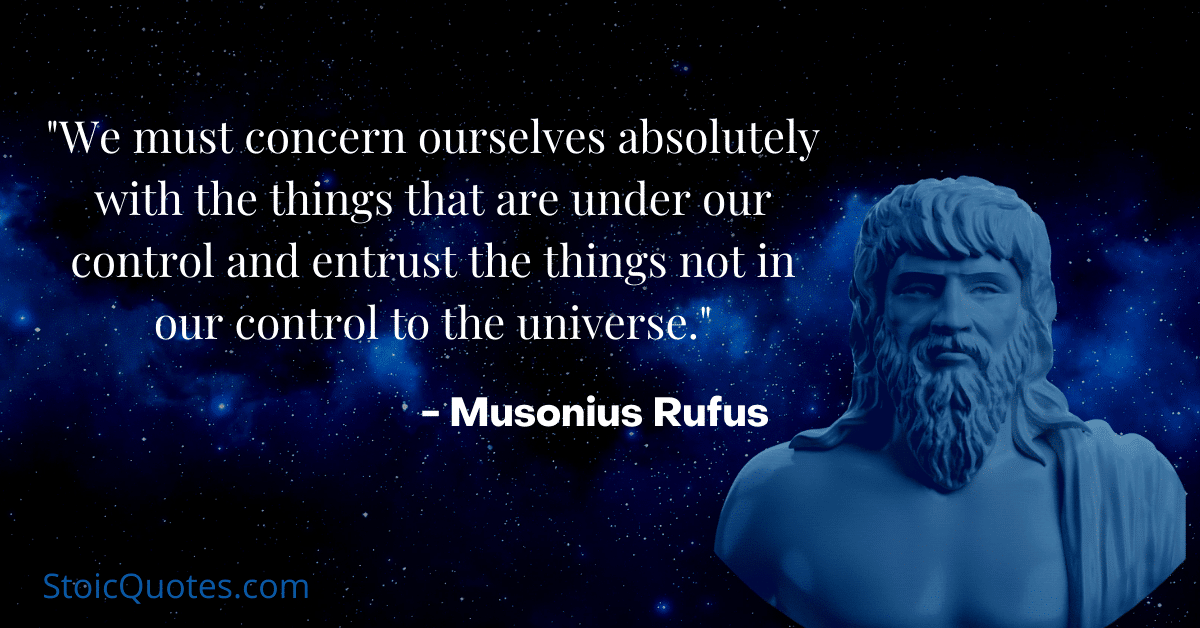 musonius rufus image and quote