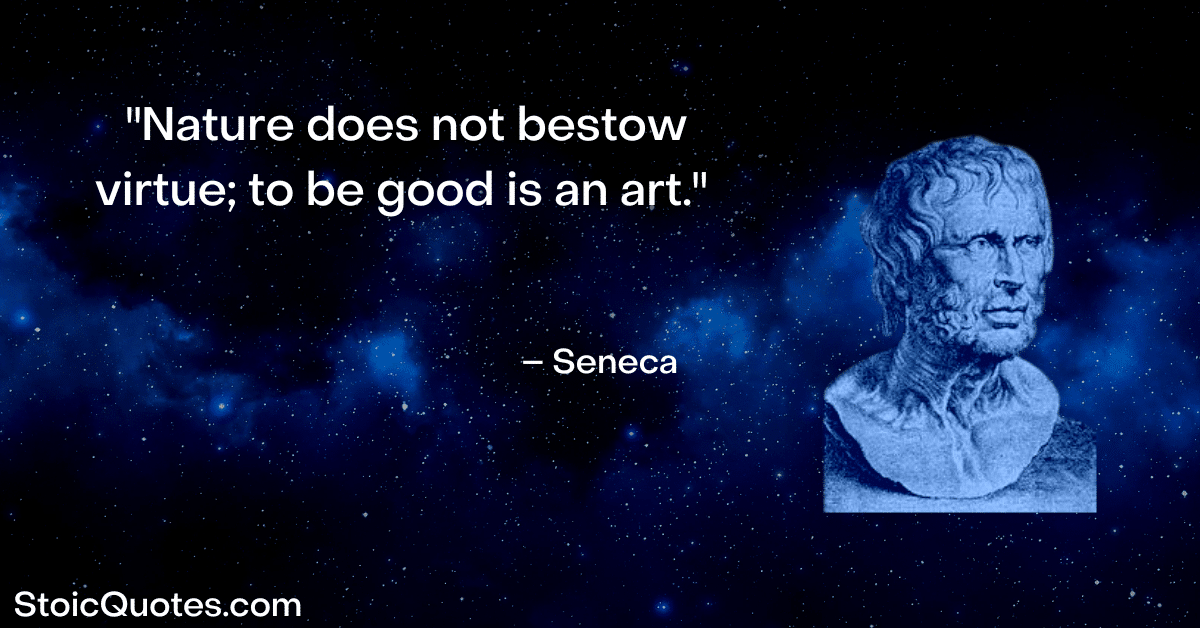 seneca image and stoic quote on morality