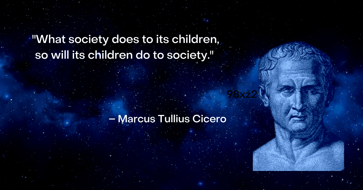 Marcus Tullius Cicero image and quote about family