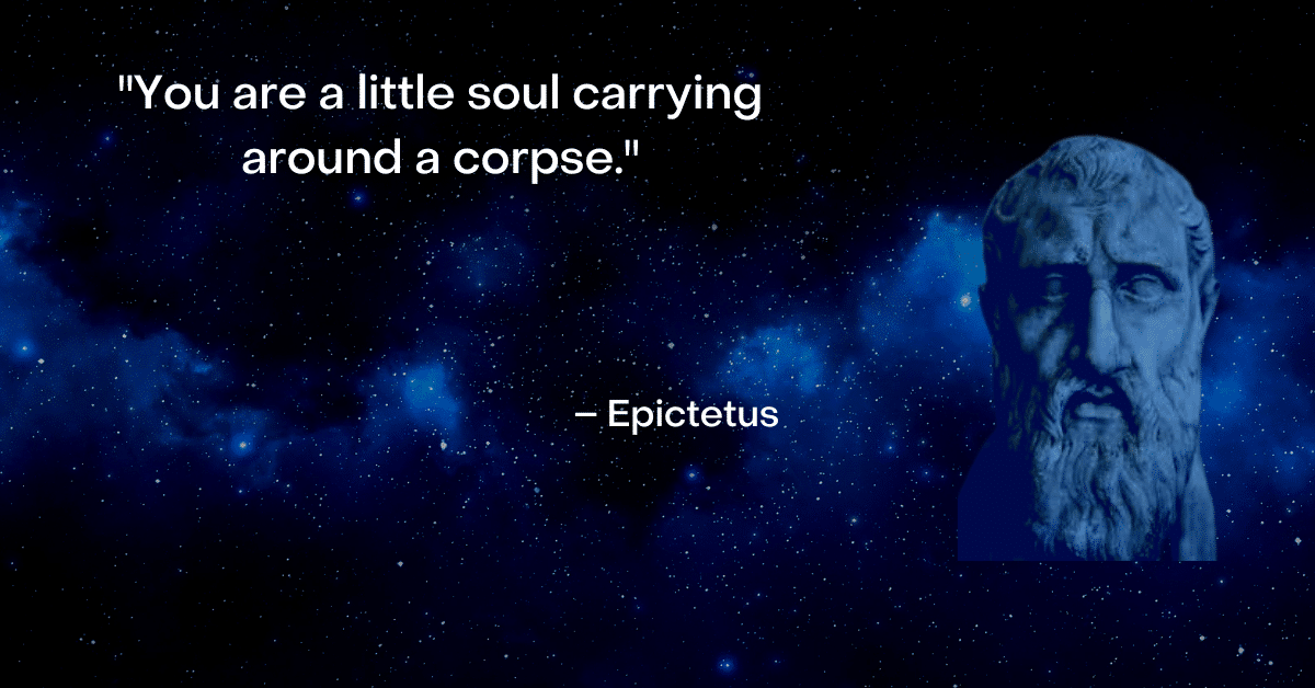 epictetus image and qutoe about the shortness of life