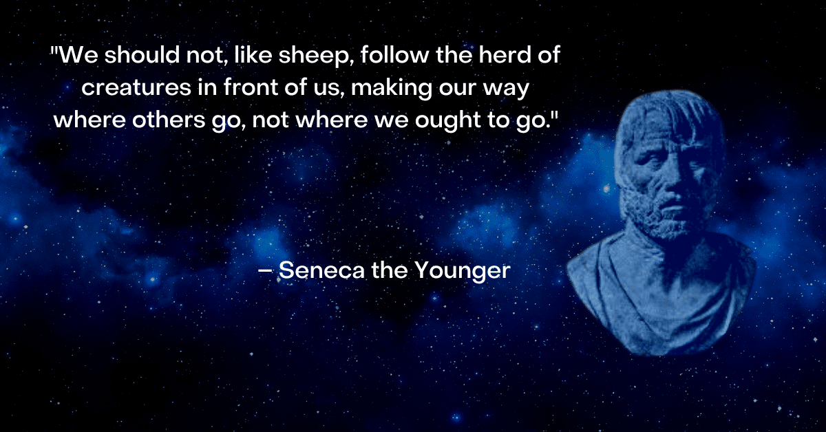 seneca image and quote about how to say 'no' to people