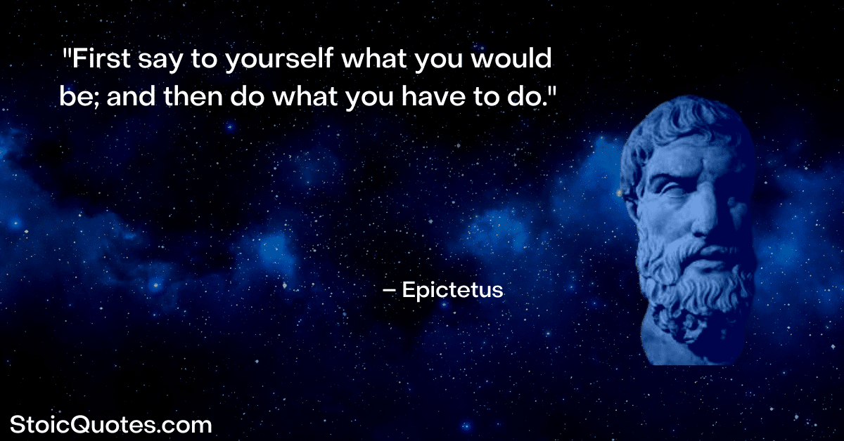 epictetus image and quote about doing what you have to do It works if you work it quote