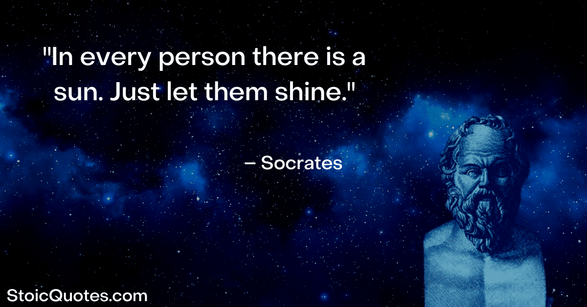 socrates image and quote about people