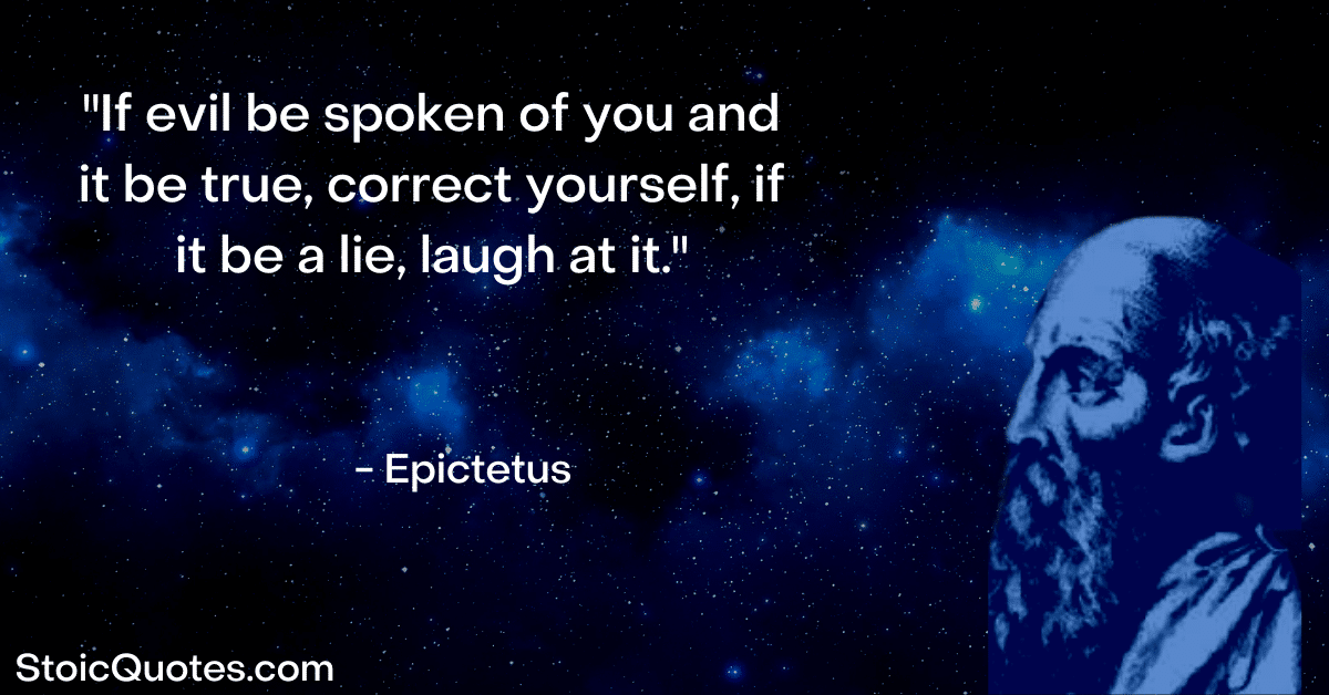 epictetus image and quote about how to stop being a people pleaser and what others say about you