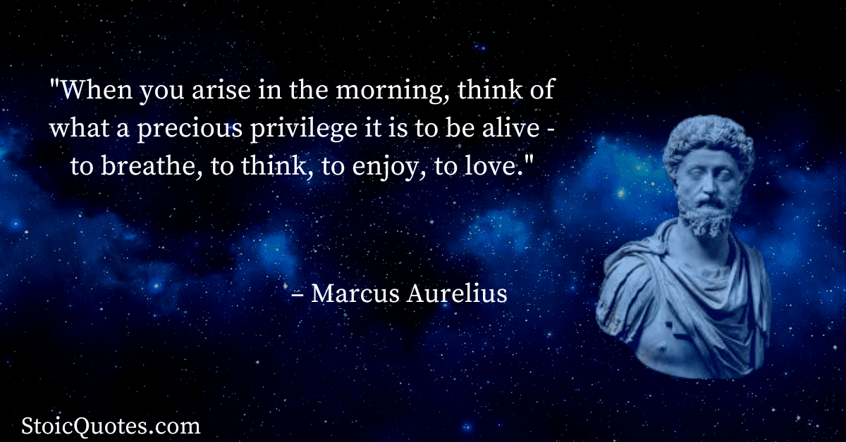marcus aurelius image and quote how to practice stoicism in daily life