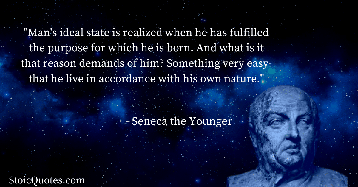 seneca quote Stoicism vs nihilism