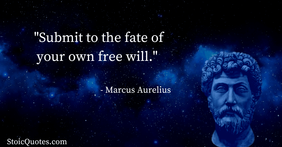 marcus aurelius quote Stoicism vs nihilism