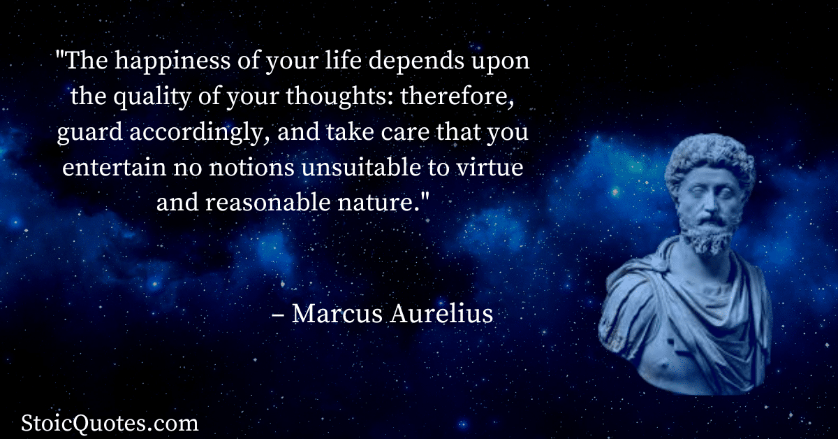 marcus aurelius image and quote stoicism vs existentialism