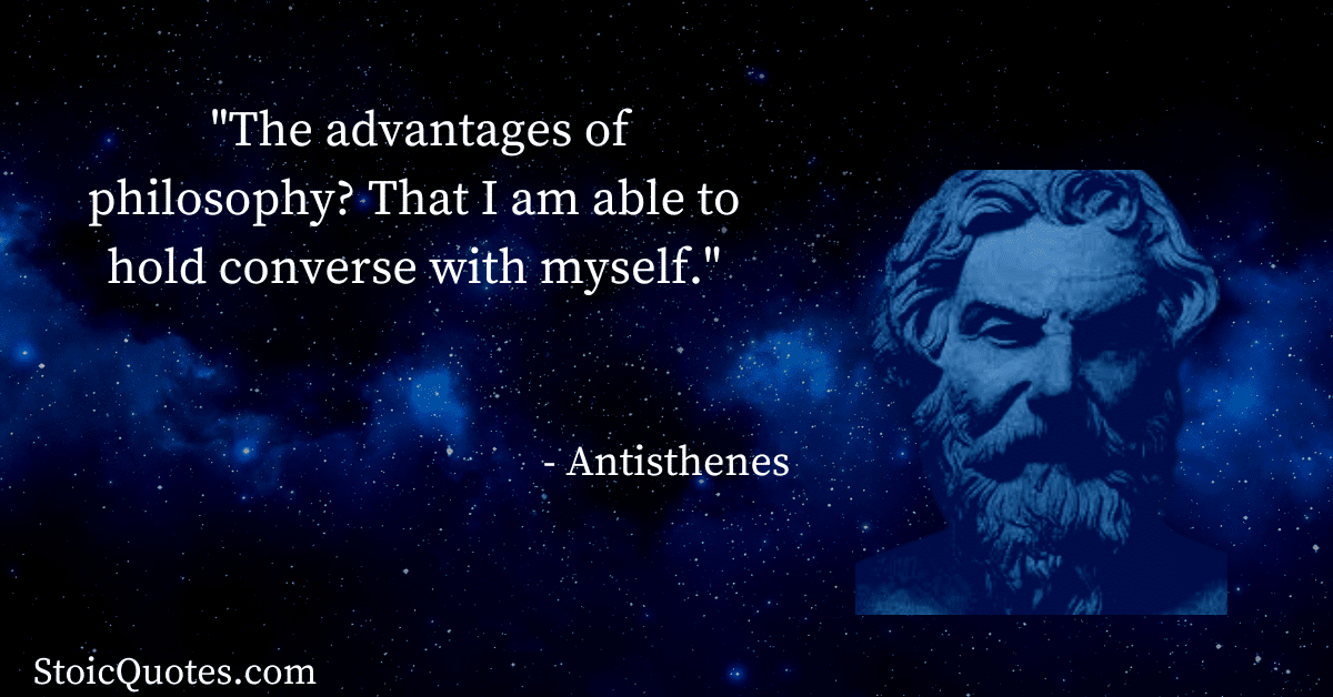 antisthenes stoicism vs cynicism