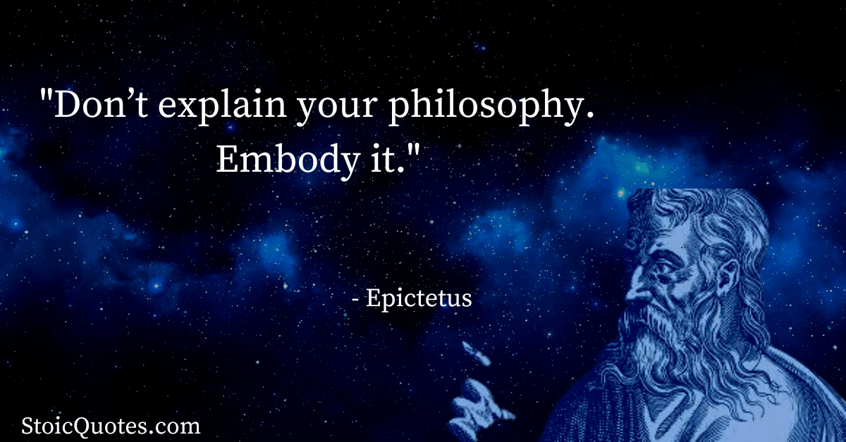 epictetus image and quote stoicism vs existentialism