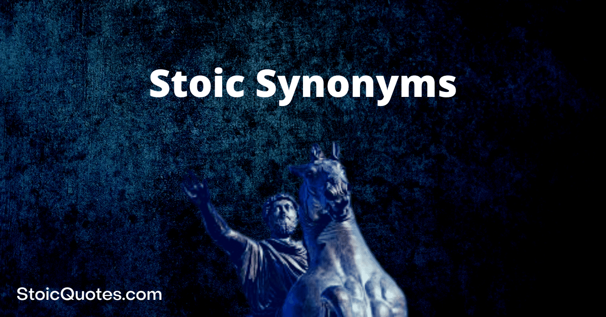 Stoic Synonym What s Another Word For Stoic 