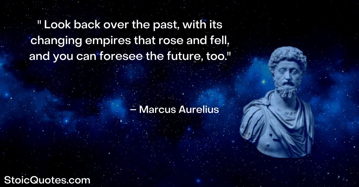marcus aurelius image and quote about politics
