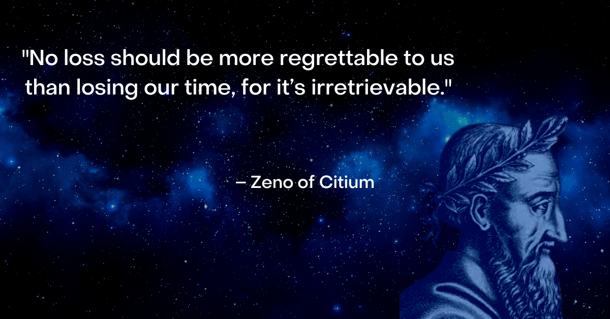 zeno of citium image and quote about self awareness