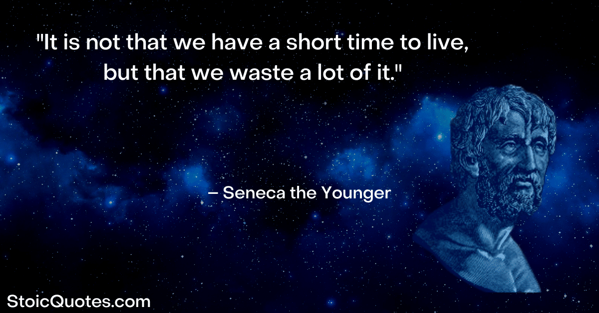 seneca image and quote about good habits to have and develop