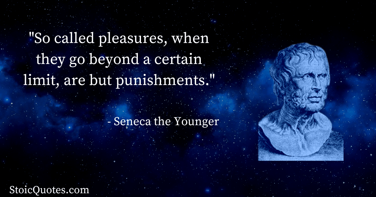 seneca the younger argument against hedonism