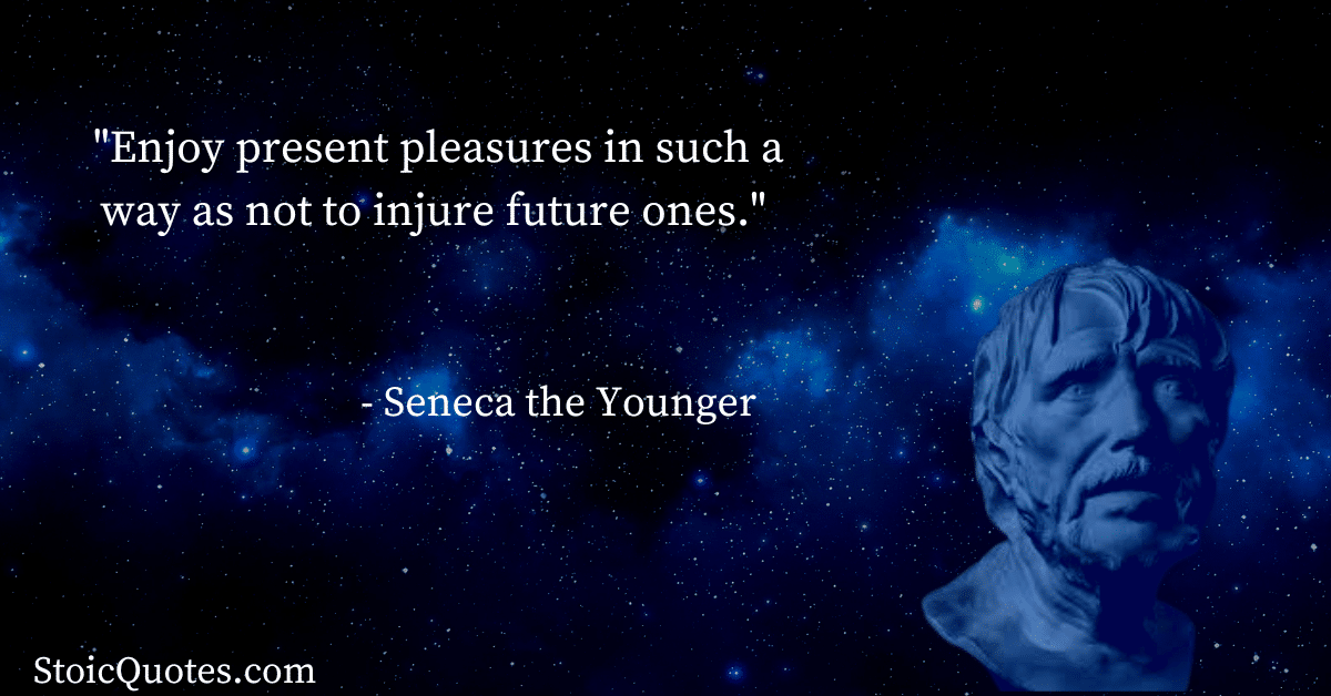 seneca the younger argument against hedonism