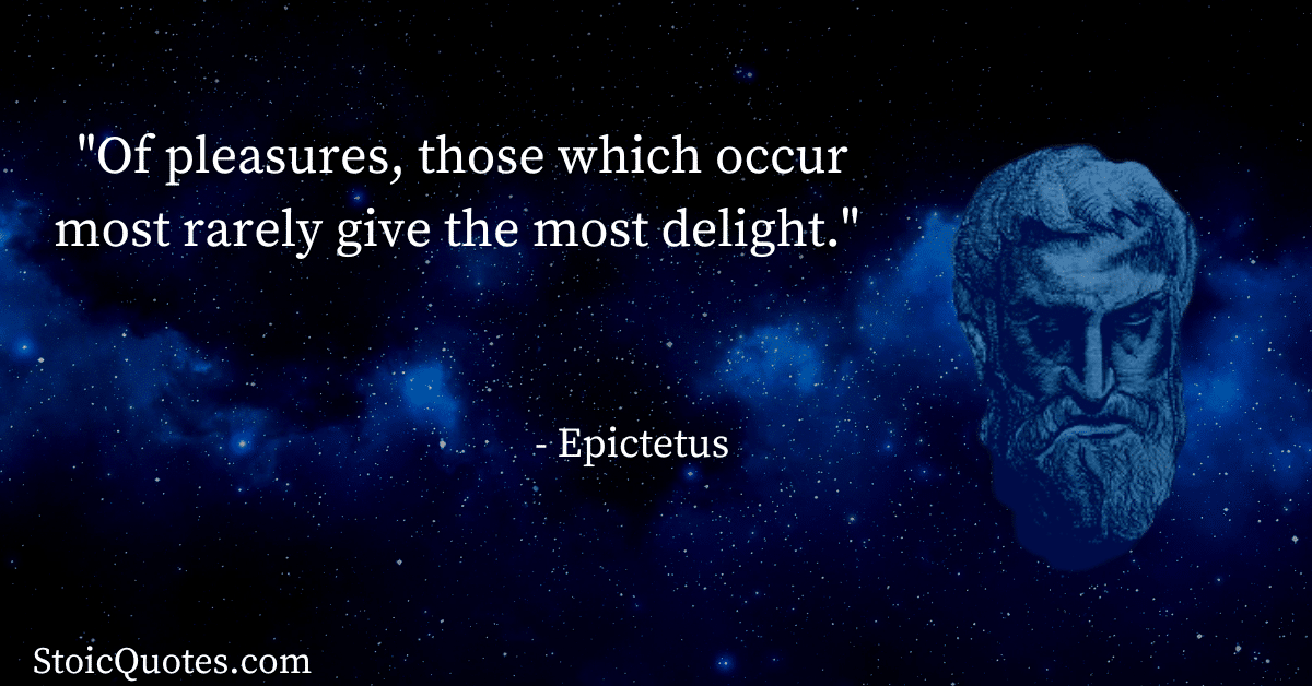 epictetus argument against hedonism