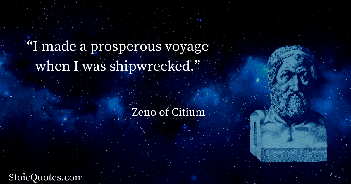 zeno quote quote zeno's shipwreck