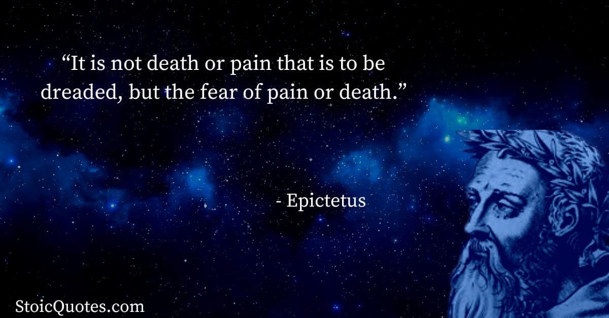 epictetus image and quote stoic quotes on pain