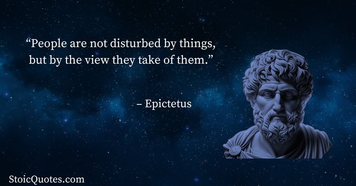 epictetus image and quote “Don’t Cry Because It’s Over; Smile Because It Happened” - Meaning of the Quote
